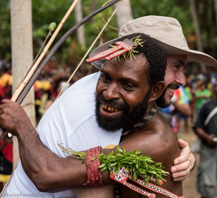 Пра-пра-правнук Миклухо-Маклая побывал в гостях у того же племени папуасов Миклухо-Маклай, Папуа-Новая Гвинея, путешествия, длиннопост, история