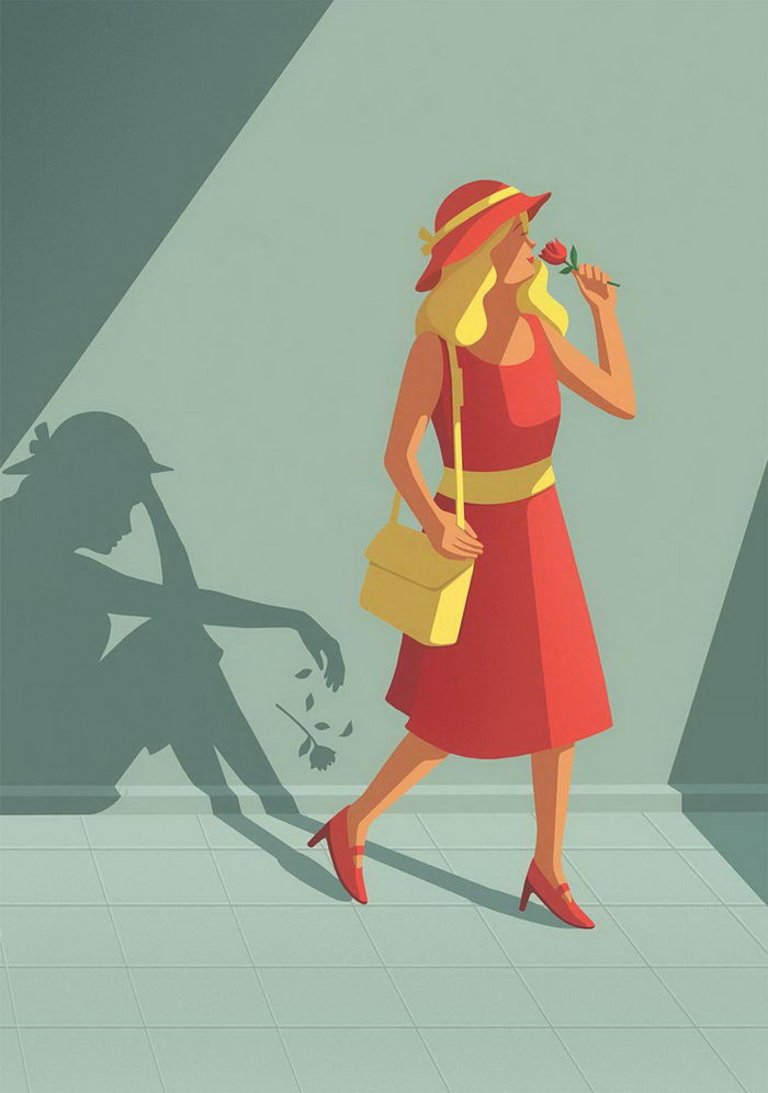 Ироничные иллюстрации о современном мире 