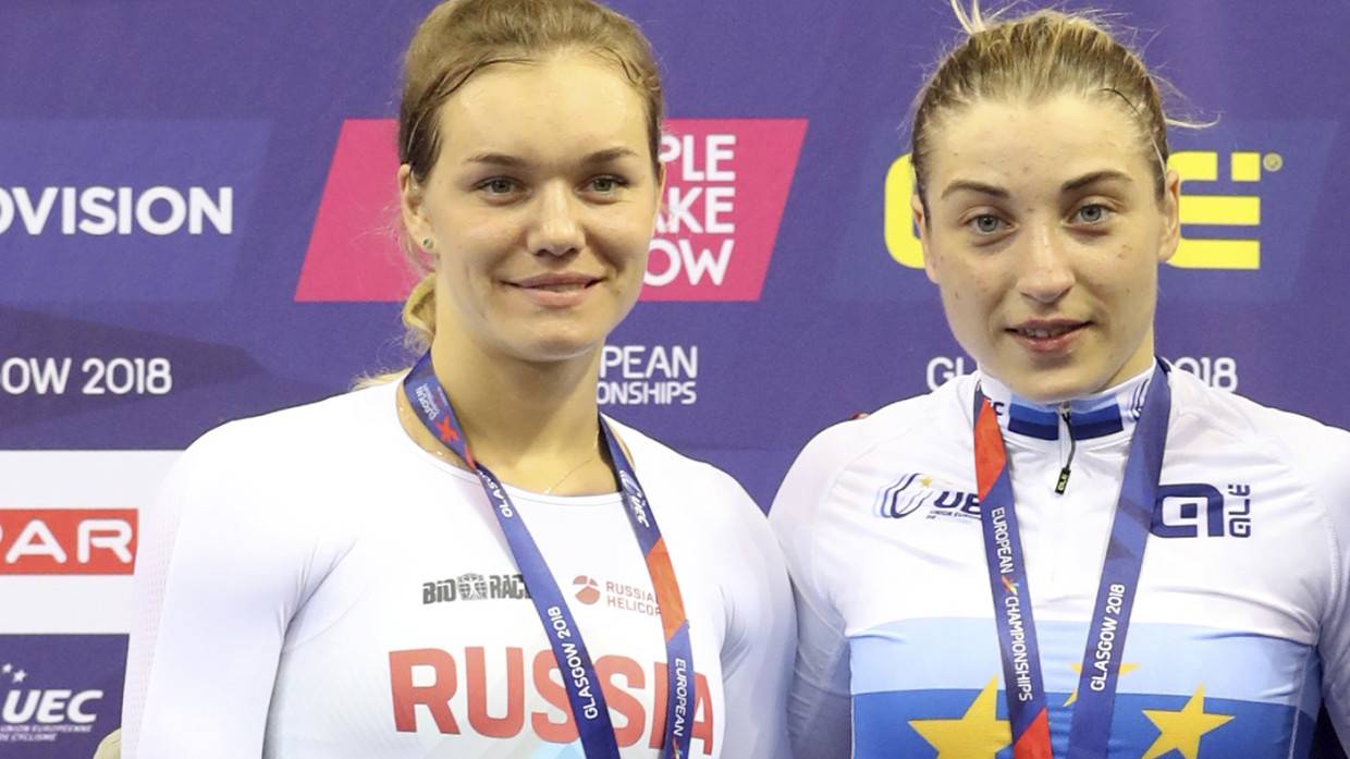 Войнова и Шмелева завоевали серебряную и бронзовую медали на ЧМ по велотреку