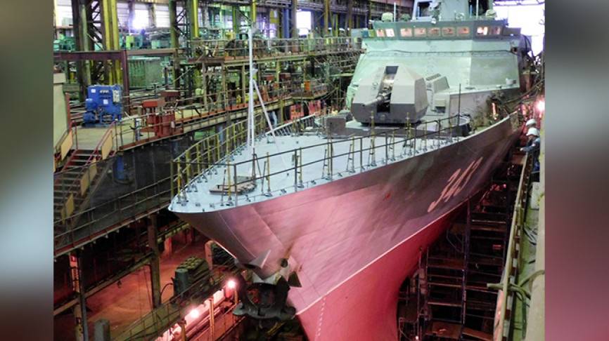 Ходовые испытания российского корвета «Резкий» стартуют в конце января