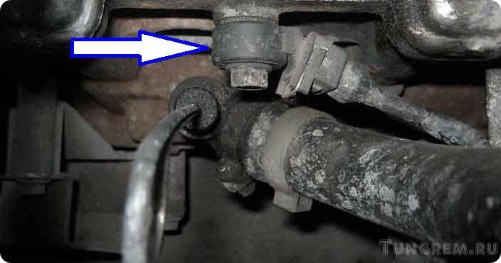 Замена датчика детонации на Lada Kalina