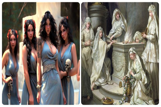 Тайная жизнь весталок Древнего Рима - жриц Весты