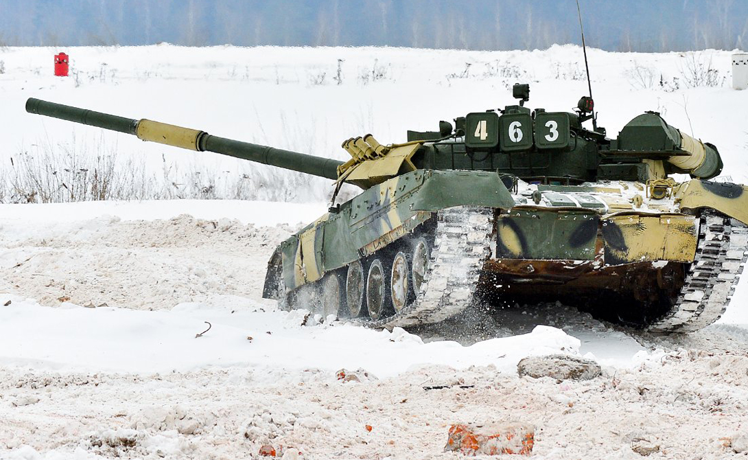 Ударные танки российской армии