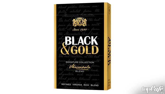 Самые дорогие сигареты в мире: Black and Gold