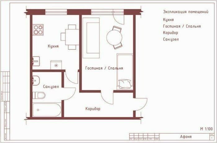 Планировки киноквартир из советских фильмов 