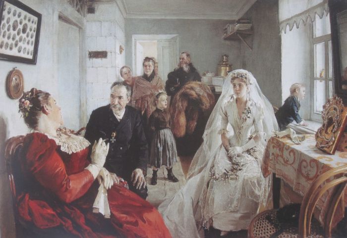 «Уж замуж невтерпёж»: Печальные невесты на картинах русских живописцев «Уж замуж невтерпёж»: Печальные невесты на картинах русских живописцев