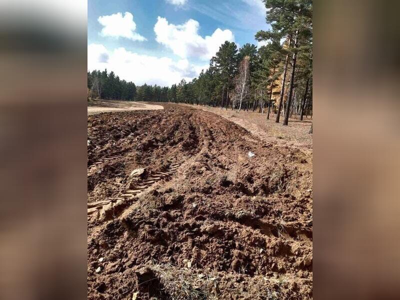 Больше 100 км противопожарных минполос прочистили лесные пожарные