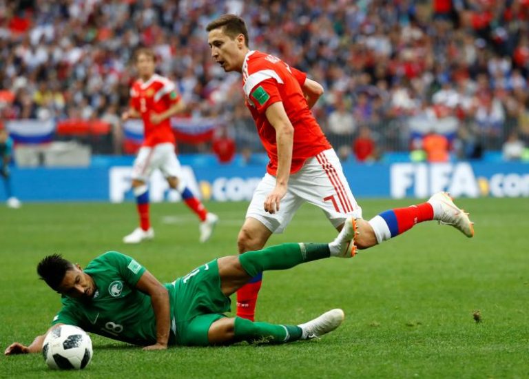 Россия разгромила Саудовскую Аравию в матче открытия ЧМ-2018 5:0