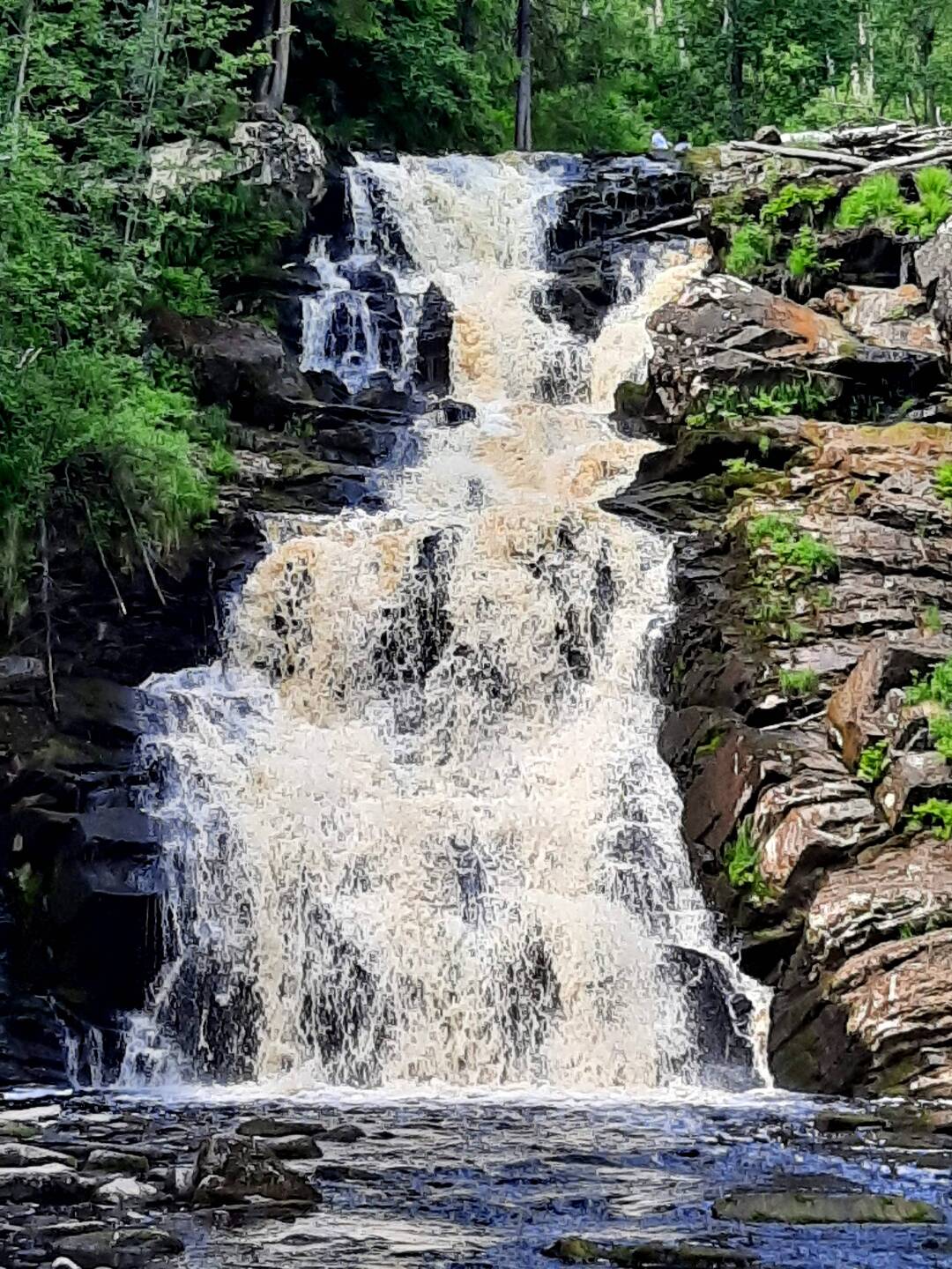 Дорога к дальнему водопаду. Дорога к дальнему водопаду.