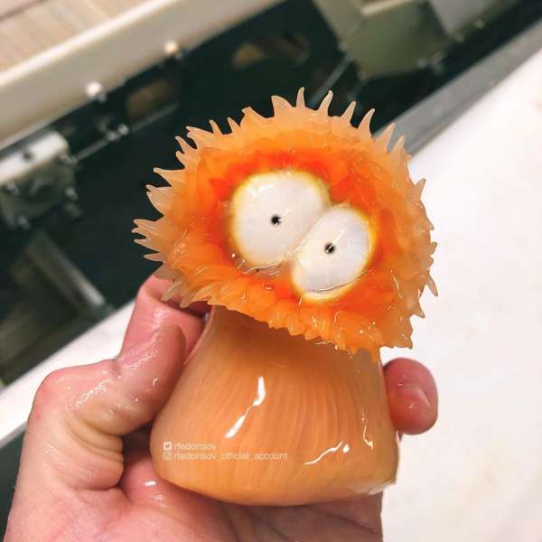 Странные существа из морских глубин, пойманные Романом Федорцовым
