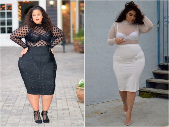 Явный перебор - так на пышках выглядят наряды, предназначенные для стройняшек Явный перебор - так на пышках выглядят наряды, предназначенные для стройняшек мода