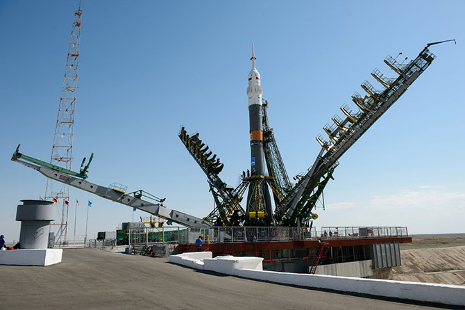 Старт космического корабля «Союз ТМА-13М»