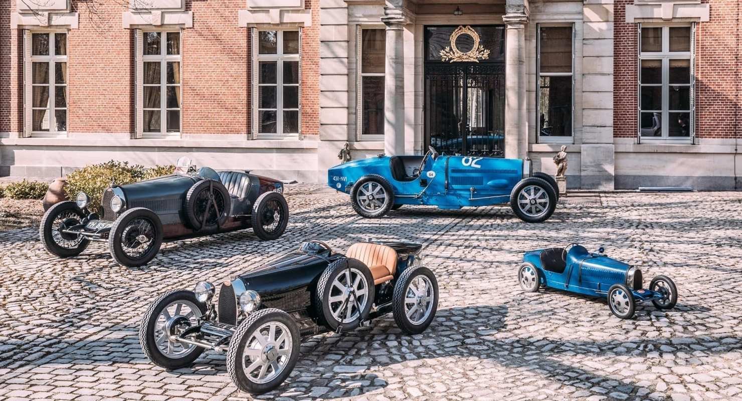 Какие смешные: Bugatti Baby II для работы в аэропорту Дубая