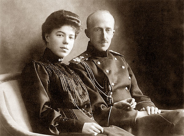 Ольга Александровна и герцог Ольденбургский
