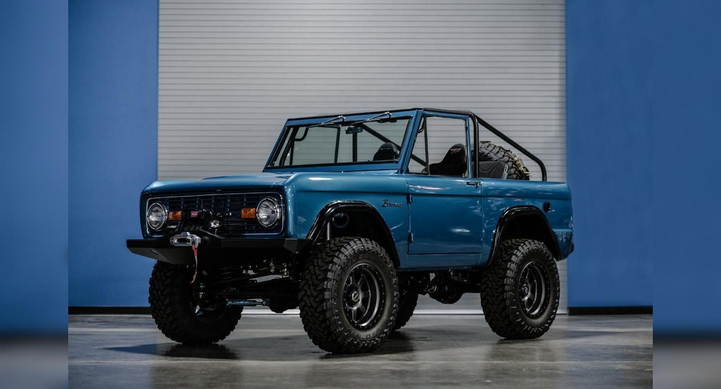 Внедорожный Ford Bronco 1972 года с мотором Shelby V8 Power пустят с молотка