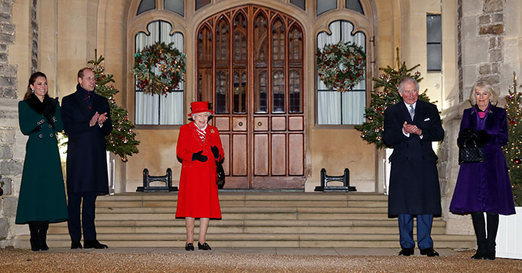 Тур завершен: Кейт Миддлтон и принц Уильям воссоединились с Елизаветой II и принцем Чарльзом в Виндзоре Монархи,Британские монархи