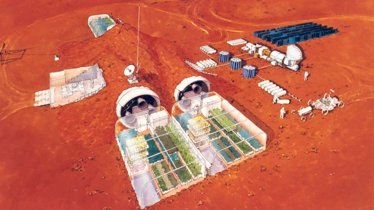 Теплица на Марсе