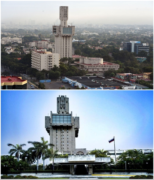 Здание Посольства России является самым высоким сооружением в Гаване (Куба). | Фото: wikimapia.org/ de.sputniknews.com.