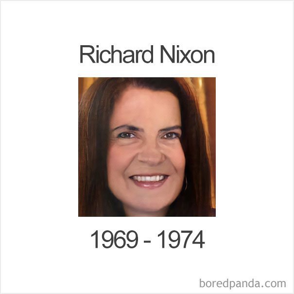 Ричард Никсон женщины, мужчины, неожиданно, президенты, президенты сша, прикол, сша, фото