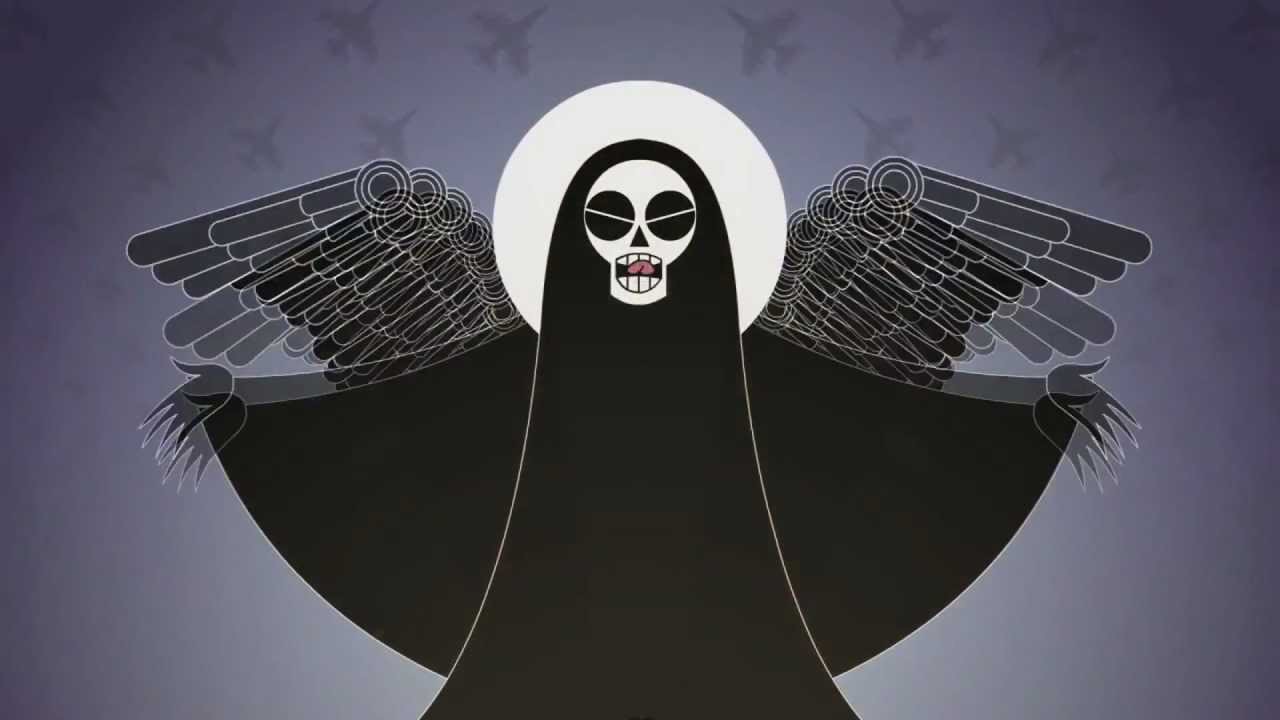 This land is mine. Nina Paley animations. Nina Paley Angel of Death. Израиль ангел. Nina Paley Tattoo Death Angel.