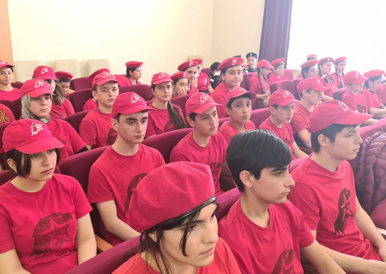 Ряды «Юнармии» в Кизляре пополнили 55 юных патриотов