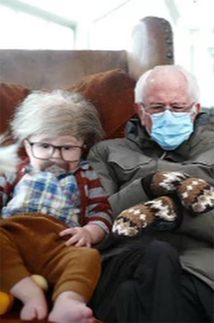 Шэрон Стоун, Дженнифер Энистон, Сара Джессика Паркер присоединились к флешмобу с мемами про Берни Сандерса Хроника