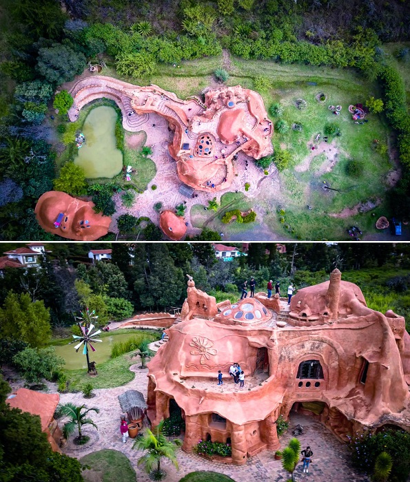 Территория глиняной усадьбы превратилась в развлекательный парк (Casa Terracota).