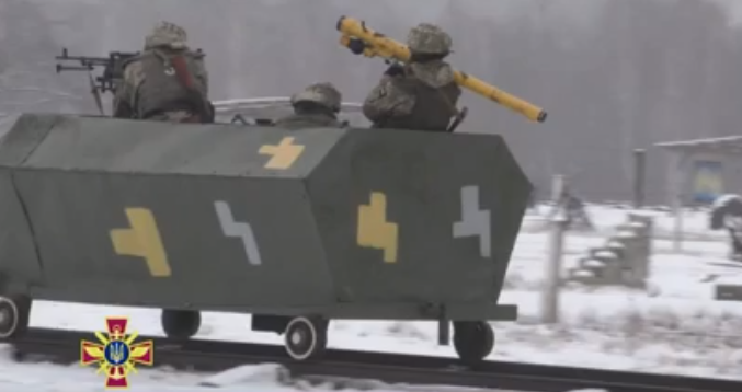 Украинская военная техника стала объктом для насмешек