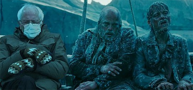 Шэрон Стоун, Дженнифер Энистон, Сара Джессика Паркер присоединились к флешмобу с мемами про Берни Сандерса Хроника