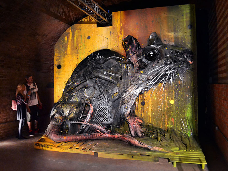 Художник превращает мусор в животных, чтобы напомнить людям о глобальном загрязнении идеи и вдохновение,искусство,мастерство,новая жизнь старых вещей,творчество