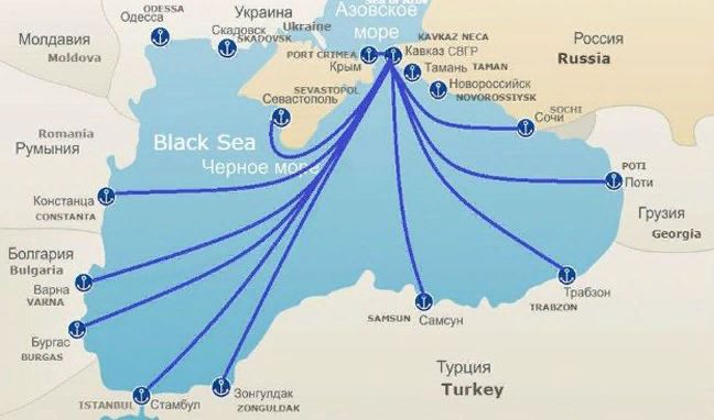 Паромам через Керченский пролив нет альтернативы россия