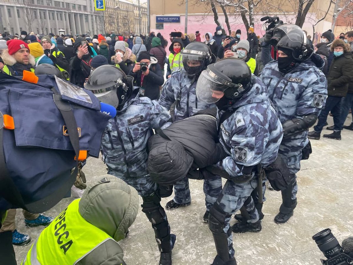 О протестах 31.01.2021 