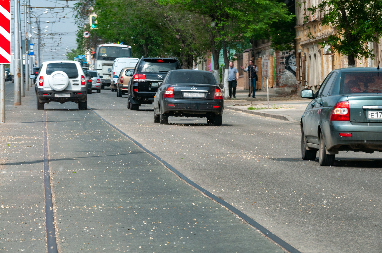 В Самаре сдвинули сроки ремонта трамвайных путей на Ново-Садовой