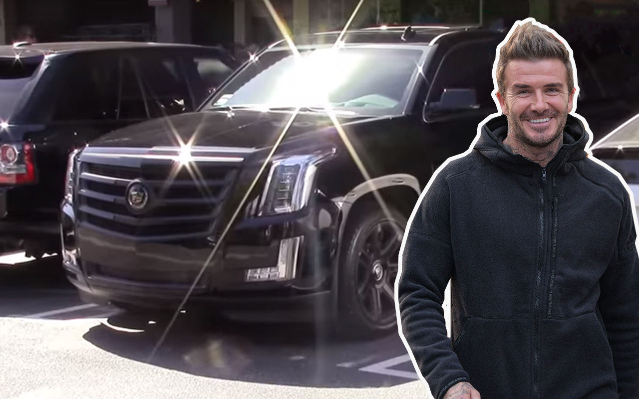 Баста тачки. Cadillac David Beckham. Дэвид Бекхэм машины. Cadillac Escalade ESV Дэвида Бекхэма. Баста Кадиллак.