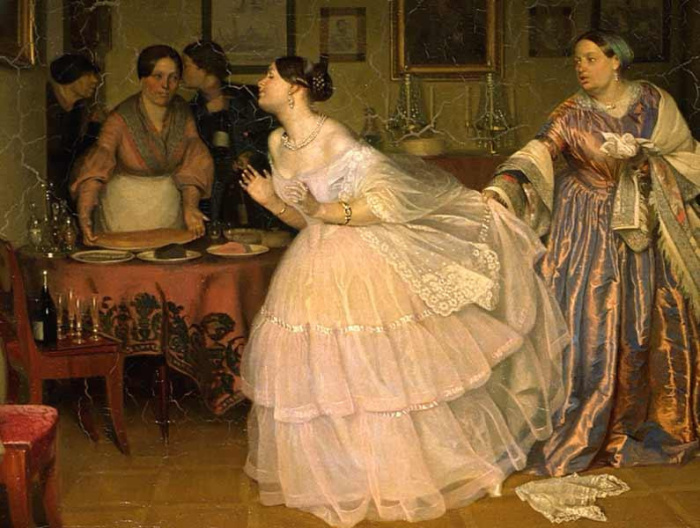 «Уж замуж невтерпёж»: Печальные невесты на картинах русских живописцев «Уж замуж невтерпёж»: Печальные невесты на картинах русских живописцев