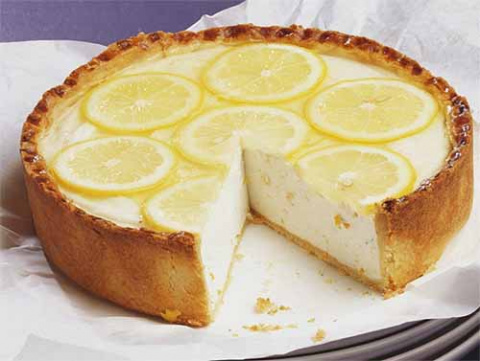 лимонный торт