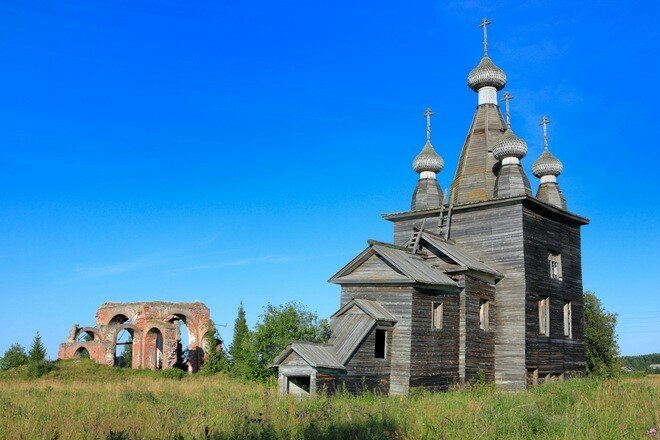 Уникальные деревянные храмы Севера, которые ещё можно увидеть воочию 