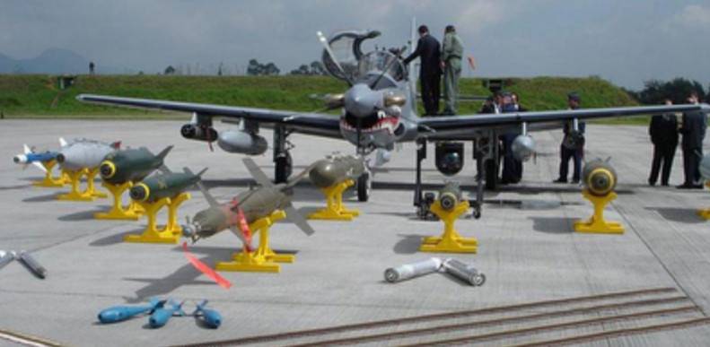 Боевое применение турбовинтовых штурмовиков EMB-314 Super Tucano Боевое применение турбовинтовых штурмовиков EMB-314 Super Tucano ввс