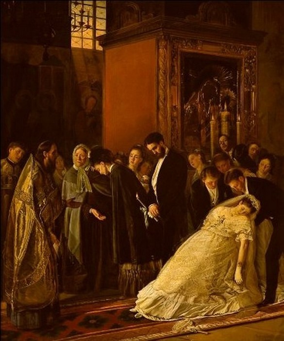 «Уж замуж невтерпёж»: Печальные невесты на картинах русских живописцев «Уж замуж невтерпёж»: Печальные невесты на картинах русских живописцев