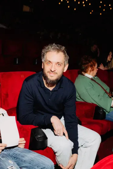 Агата Муцениеце с мужем Петром Дрангой и Фёдор Бондарчук с сыном (после новости о разводе) на премьере мультфильма 