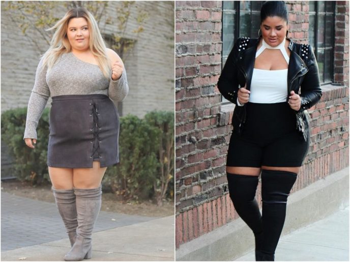 Явный перебор - так на пышках выглядят наряды, предназначенные для стройняшек Явный перебор - так на пышках выглядят наряды, предназначенные для стройняшек мода