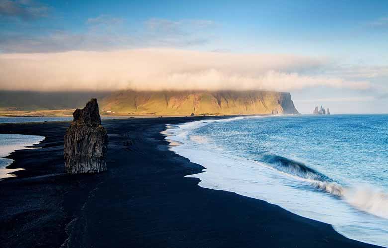 Пляж Вик в Исландии