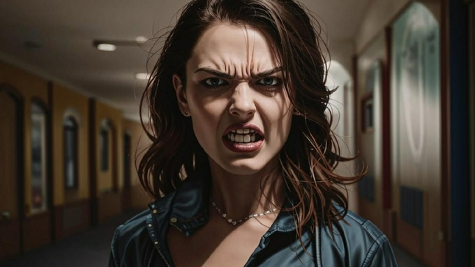 Раздраженная женщина / Изображение сгенерировано с помощью нейросети Kandinsky by Sber AI / amic.ru