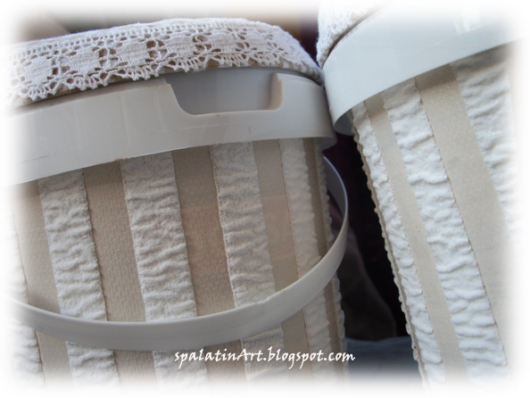 Корзиночки из пластикового ведра: мастер-класс 