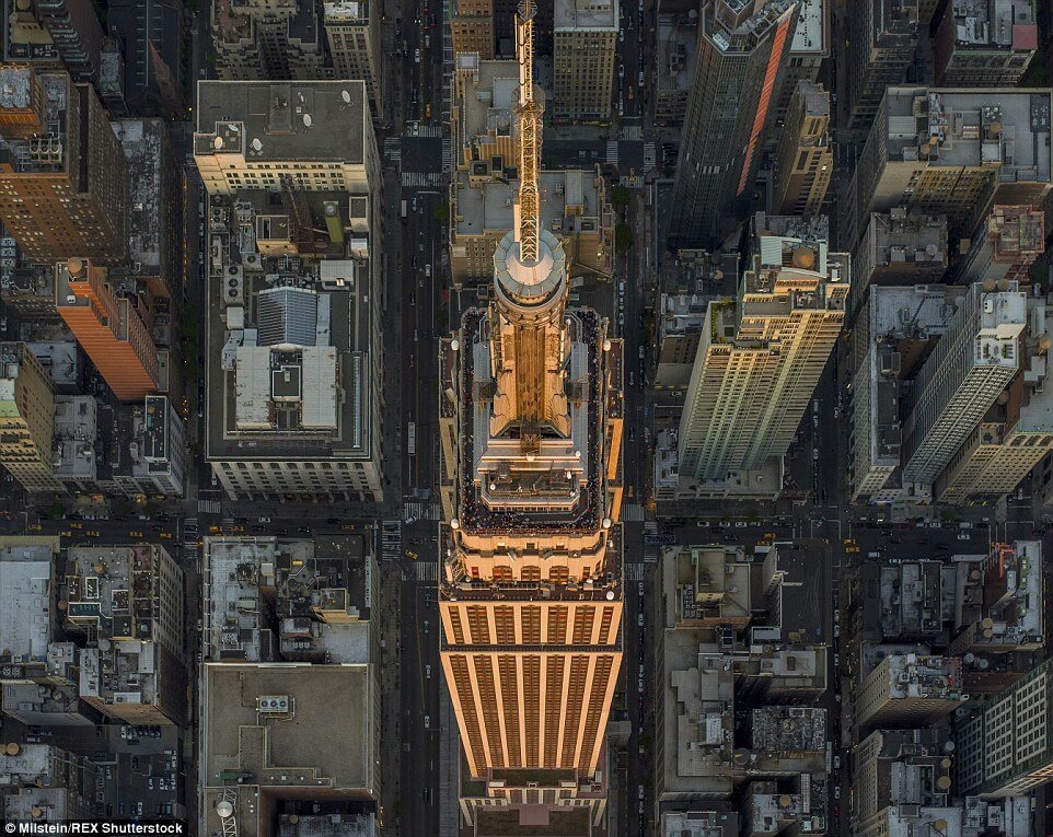 Нью-Йорк с высоты