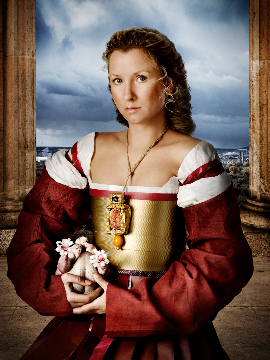 Чувственная роскошь Караваджо, украшенная атрибутами современного абсурда Чувственная роскошь Караваджо, украшенная атрибутами современного абсурда