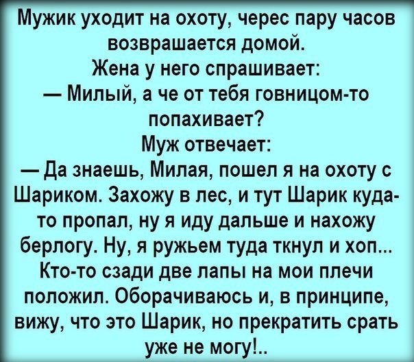 Что нужно делать, когда одержал победу в споре со своей женой?... весёлые