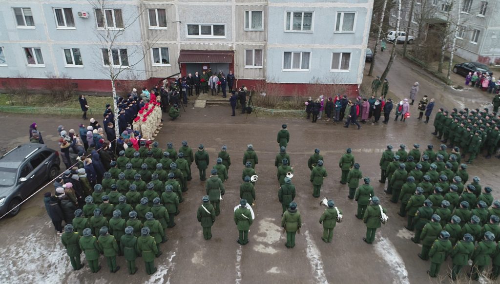 В деревне Богородицкое прошел настоящий военный парад для одного ветерана