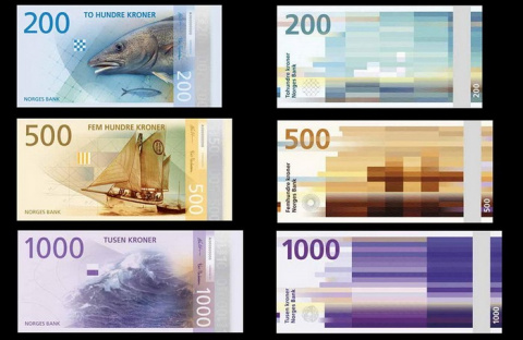 Норвегия перейдет на пиксельные деньги