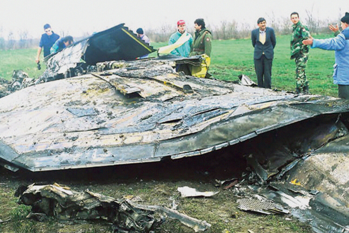 Невидимый F-117 в Югославии